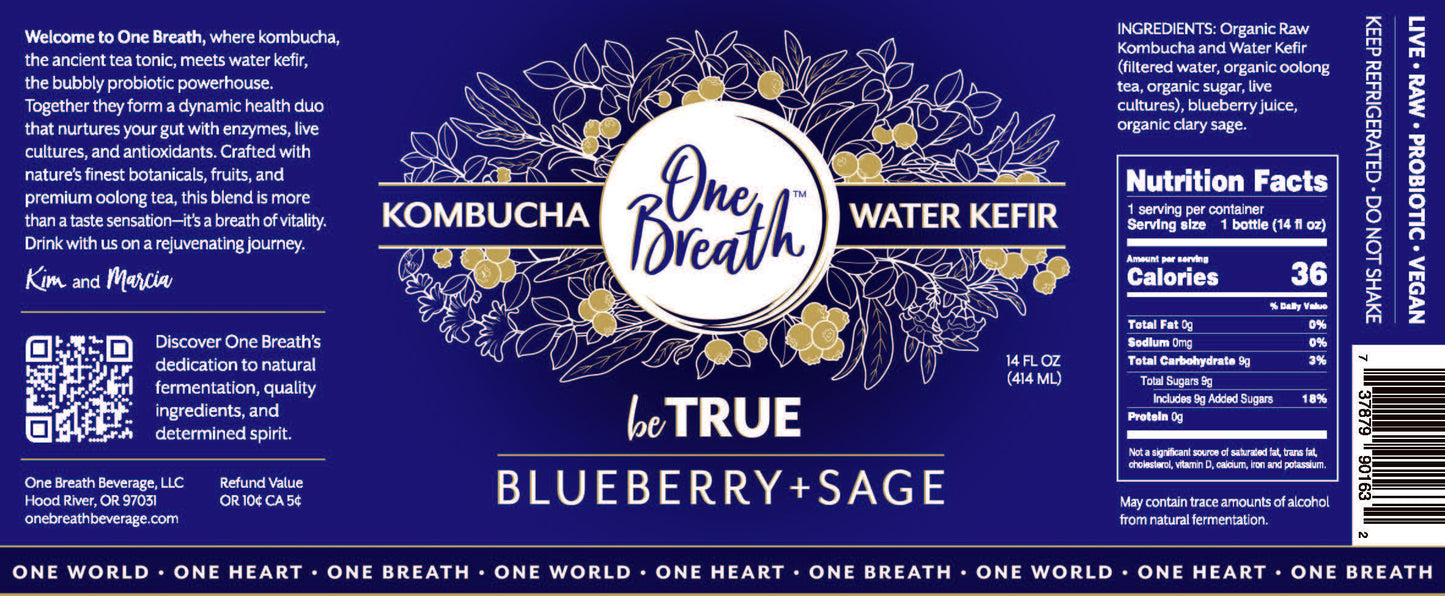 One Breath Blueberry + Sage